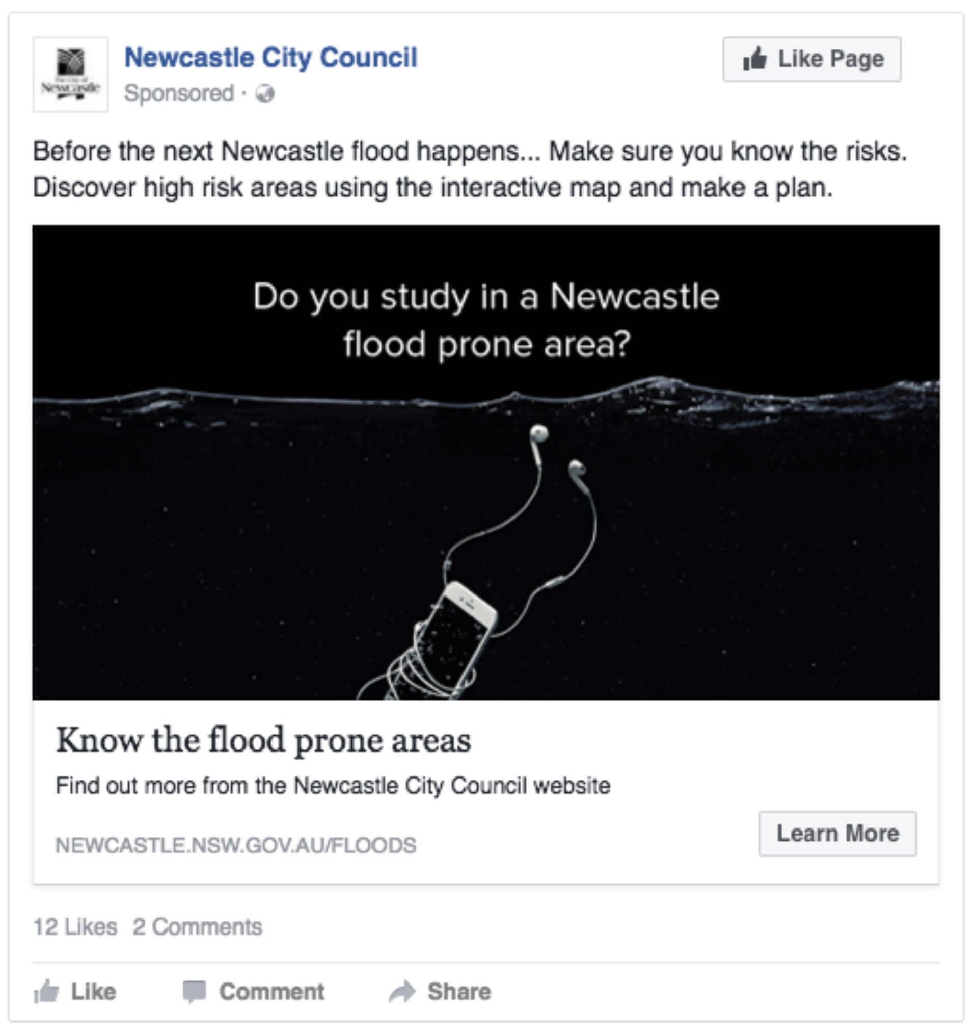 Newcastle flood image 13